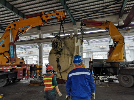 设备吊装-广州南沙区某公司设备吊装