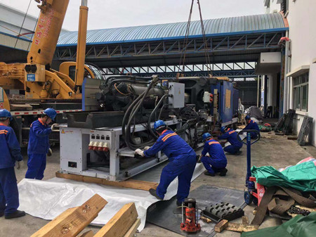 设备搬运包装-中山某公司进口设备搬运包装