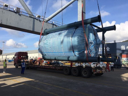 设备转运-珠海某公司设备搬运