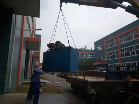 设备吊装、安装-中山某公司设备吊装、安装
